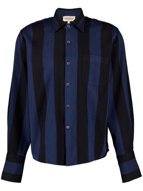 striped cotton shirt