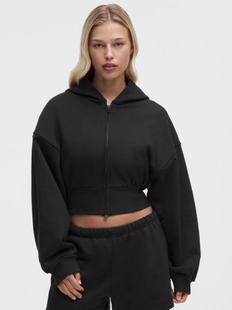 lululemon French Terry Cropped Full-Zip Hoodie
