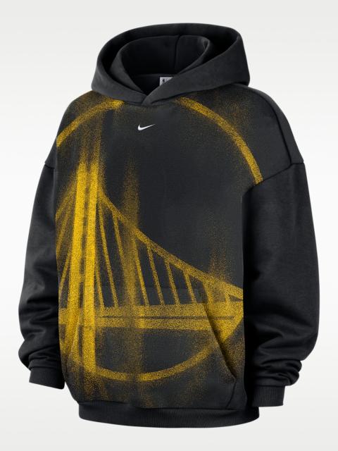 Nike Golden State Warriors Standard Issue Men's Fleece Basketball Hoodie