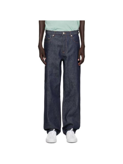 A.P.C. Navy Fairfax Jeans