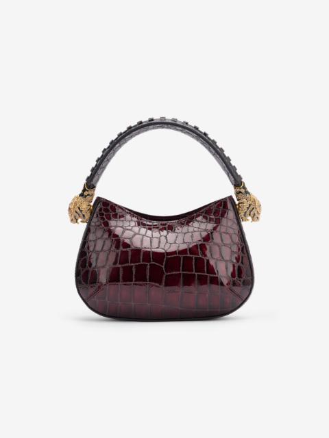 Roberto Cavalli Roar Bag With Crocodile Print