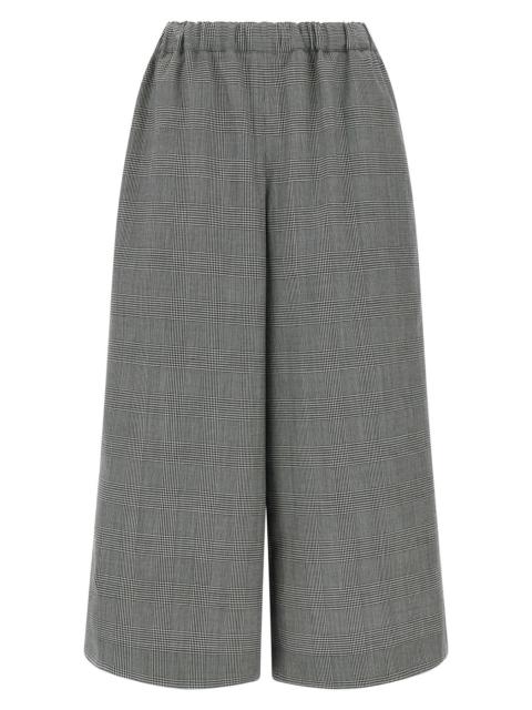 Comme Des Garçons Pied de poule wool pants
