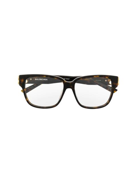BALENCIAGA tortoiseshell optical glasses