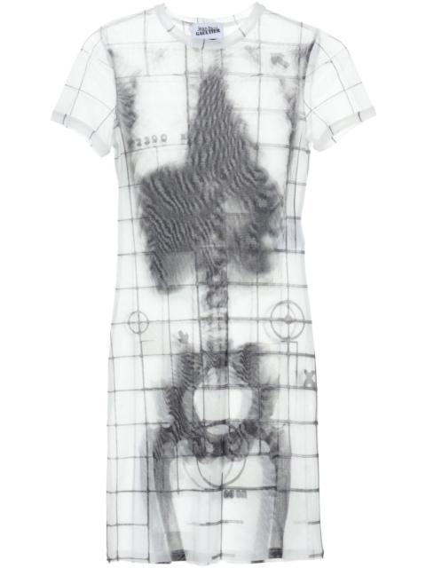 Jean Paul Gaultier Squeletor mini dress