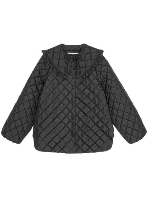 GANNI ripstop quilted jacket