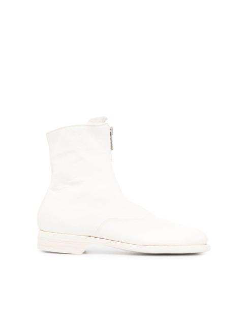Guidi zipped ankle boots