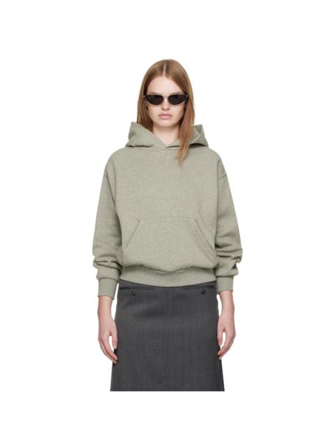ESSENTIALS Gray Classic Fit Hoodie