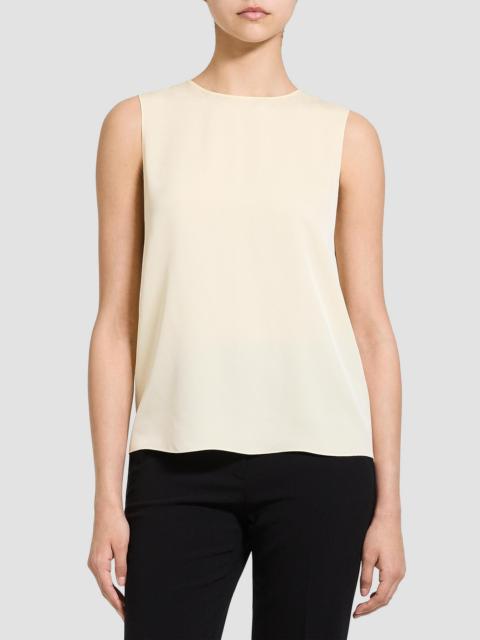 Theory Women's Sleeveless Silk Top - Sunbeam