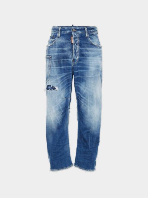 DSQUARED2 MEDIUM SMALL HOLE WASH KAWAII JEANS