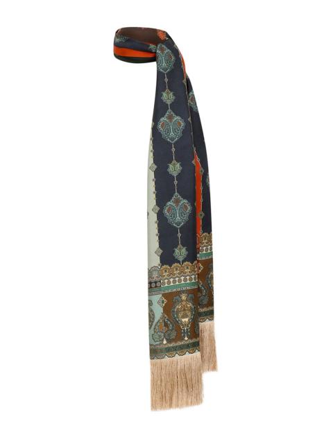 Zimmermann PRINTED SILK FRINGE STOLE