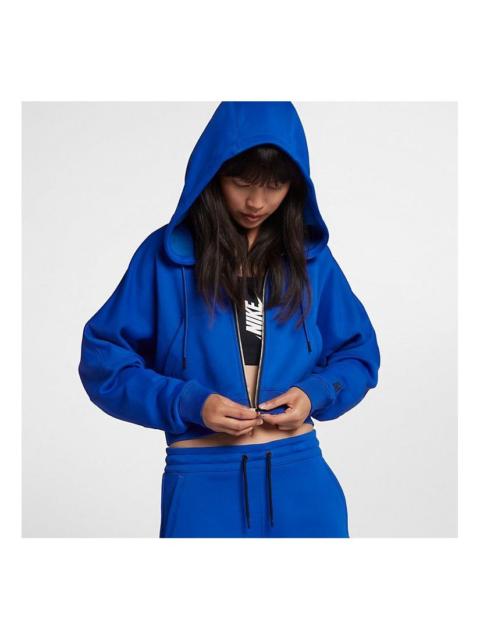 Nike (WMNS) Nike NRG FZ Hoodie 'Blue' 923850-439