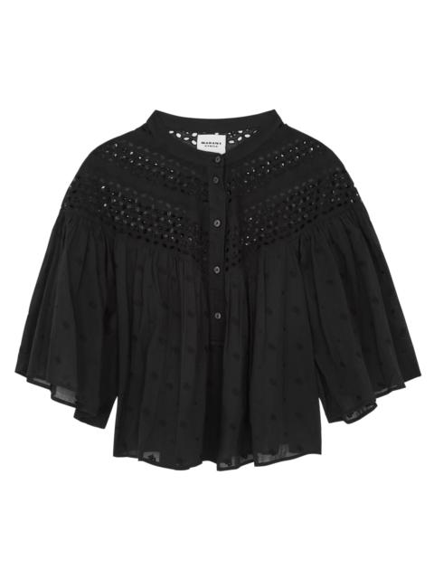 Safi broderie-anglaise cotton blouse