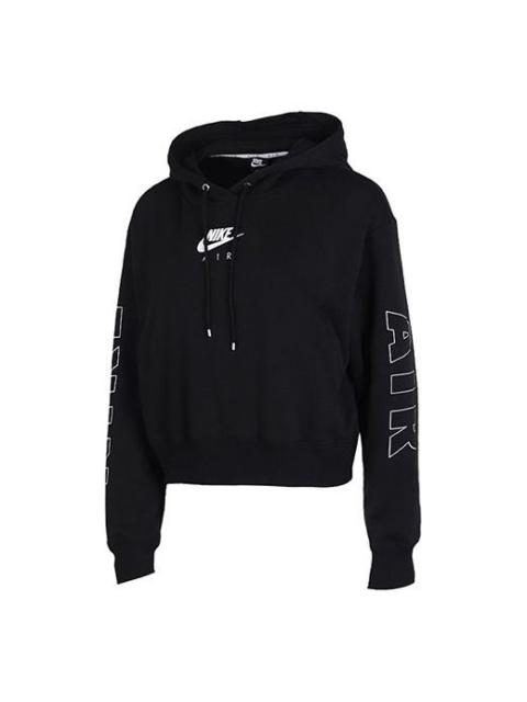 Nike (WMNS) 나이키 공기 양털 Hoodie '블랙' CJ3083-010