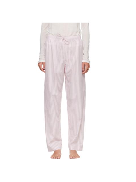 TEKLA Pink Fine Twill Pyjama Pants