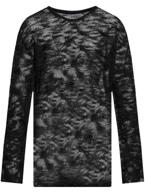 MM6 Maison Margiela open-knit jumper