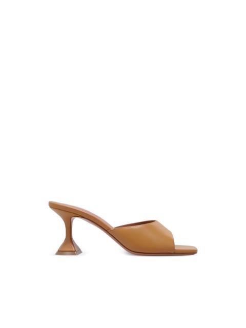 Amina Muaddi Lupita leather sandals
