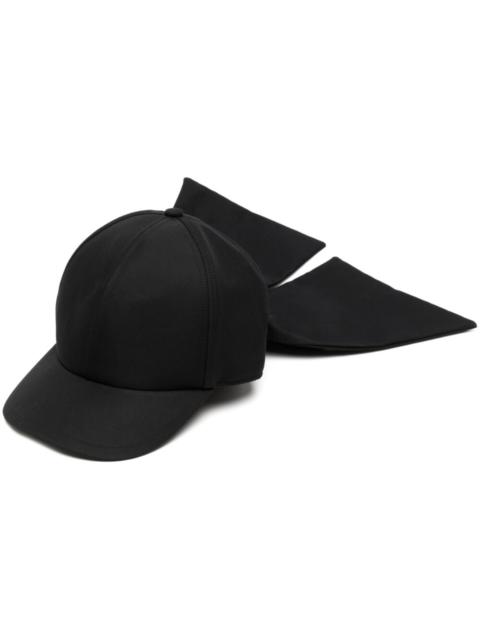 sacai rear bow cap
