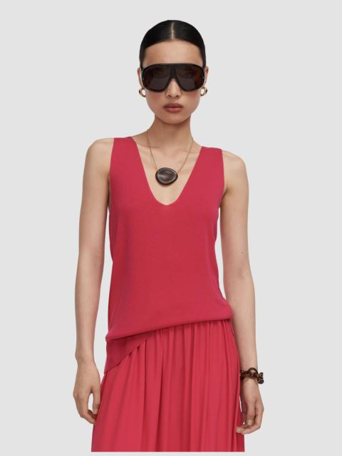 JOSEPH Tell Silk Knit Vest Top