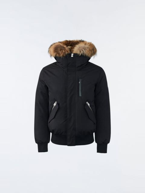 Mackage glen leather bomber best sale