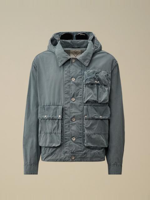 C.P. Company 50 Fili Indigo Bleached Goggle Jacket