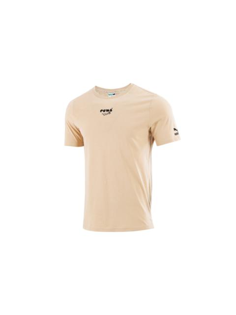 PUMA Club Graphic T-Shirt 'Beige' 533197-20