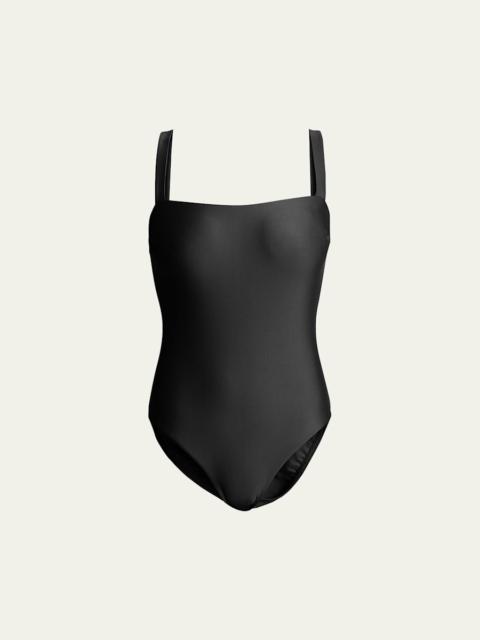 MATTEAU Square-Neck Maillot One-Piece Swimsuit