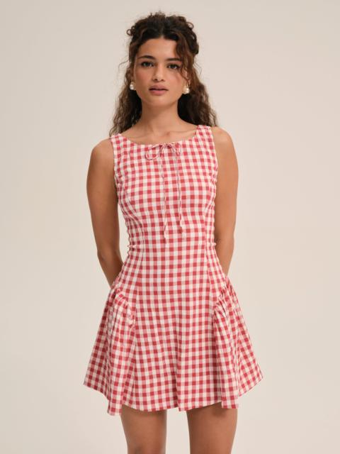 For Love & Lemons Scotch Bonnet Mini Dress