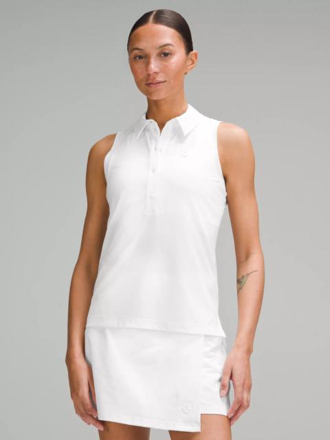 lululemon Quick Dry Sleeveless Polo Shirt *Straight Hem