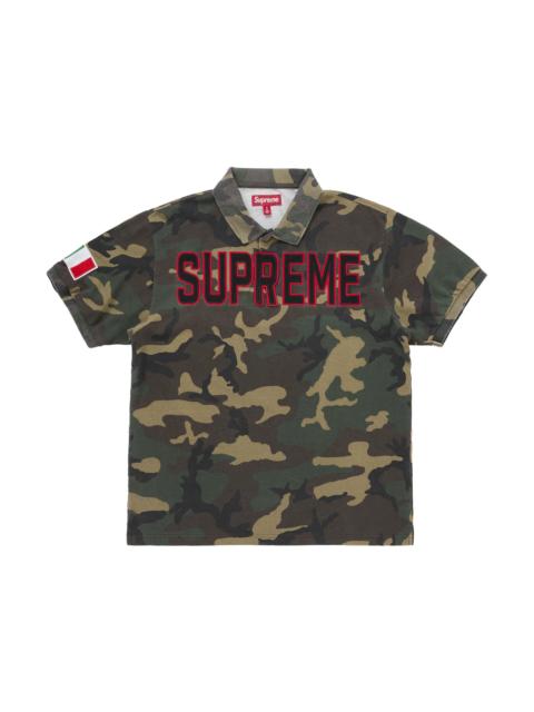 トップス Supreme True Religion Applique Polo Camo Supreme x True Religion Appliqués Camouflage Polo Shirt | Green
