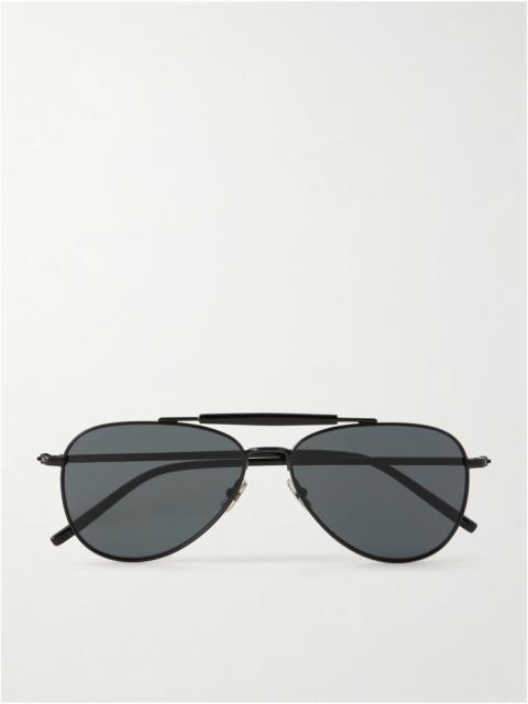 SAINT LAURENT Sl 864 Aviator-style Metal Sunglasses