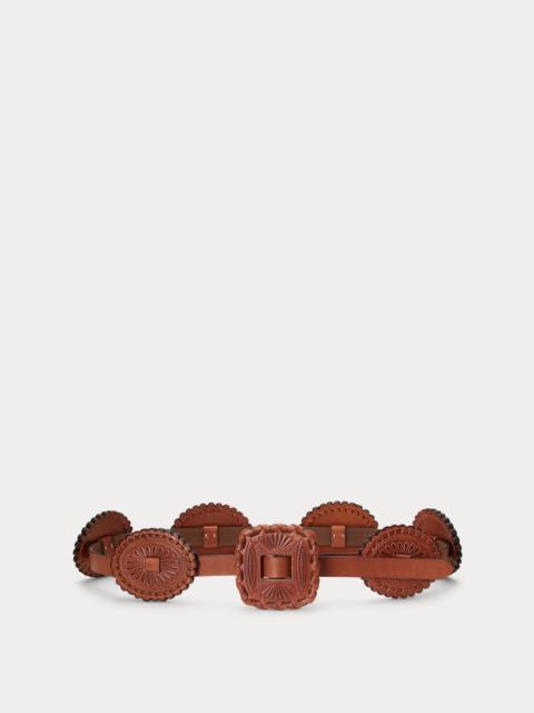 Polo Ralph Lauren Leather Skinny Belt