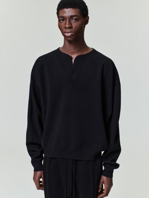 Fear of God Merino Milano Knit Henley Sweater