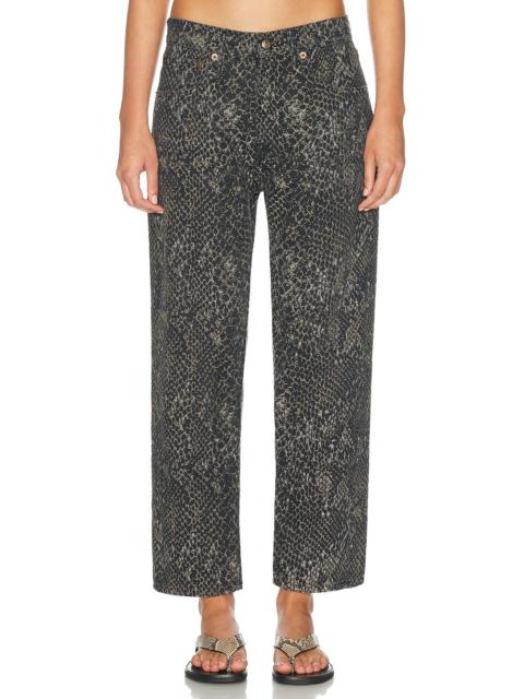 R13 BF Straight Leg Pant