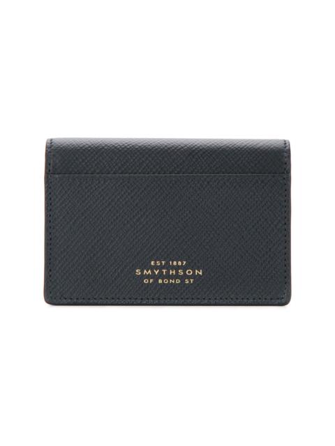 Smythson snap button wallet