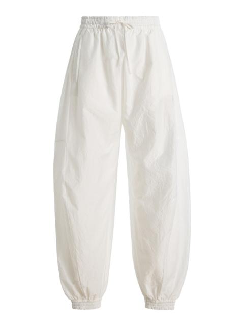 RÓHE Cotton-Blend Balloon Track Pants