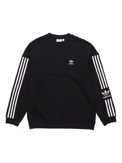 adidas originals Lock Up 3-stripes Sweatshirt Men Black ED6121