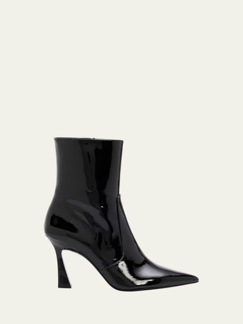 Stuart Weitzman 85mm Vinnie Leather Booties