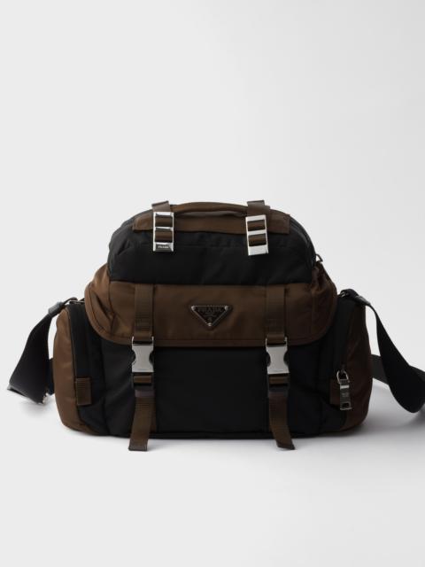 Prada Re-Nylon and leather shoulder bag