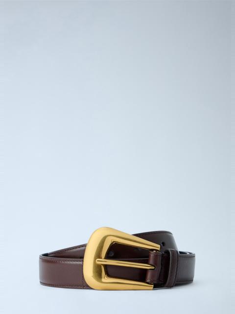 SAINT LAURENT Folk Buckle Belt