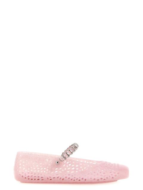 JIMMY CHOO 'The Jelly' Ballet Flats