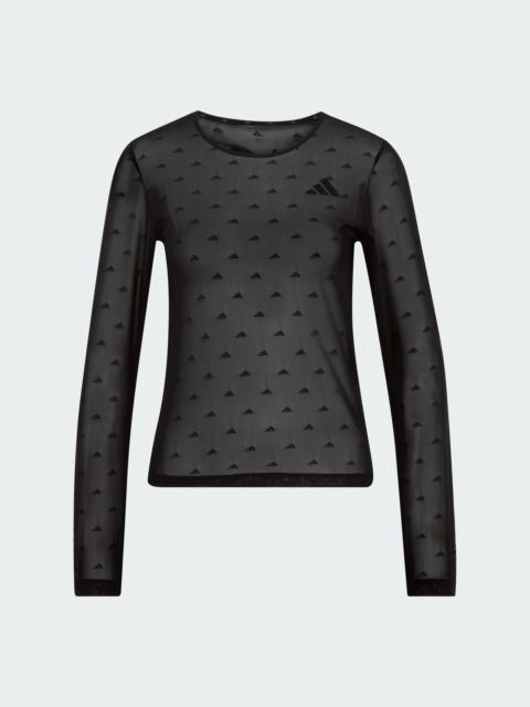 adidas PrimeLift Essentials Workout Mesh Long Sleeve T-Shirt