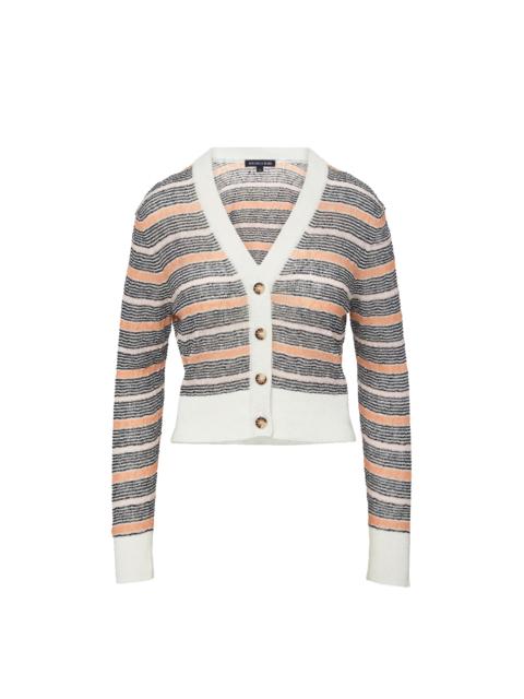 VERONICA BEARD INGRAHAM LINEN CARDIGAN