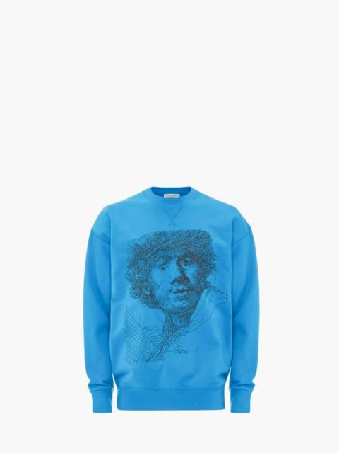JW Anderson REMBRANDT EMBROIDERED SWEATSHIRT