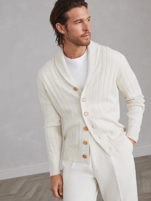 Brunello Cucinelli Cashmere flat rib cardigan