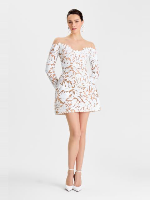NADINE MERABI Margot White Dress