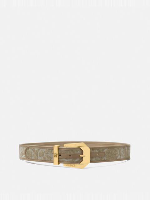 VERSACE Medusa Heritage Barocco Jacquard Belt 4 cm