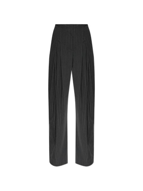 IRO Iro Kalei Pinstripe-pattern Pleated Trousers