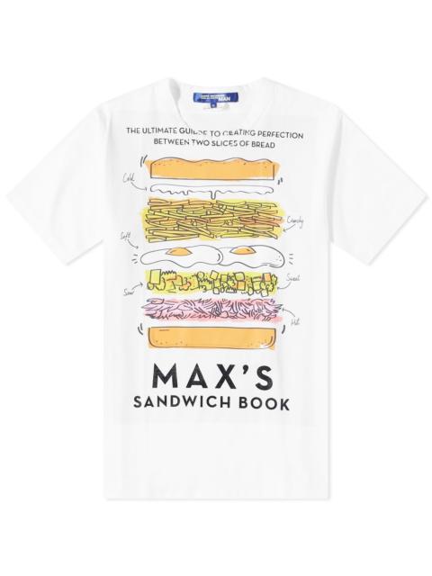 Junya Watanabe MAN Junya Watanabe MAN X Max's Sandwiches Tee