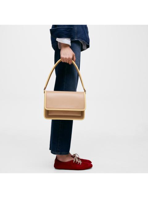 TOUS Medium sand-colored Crossbody bag TOUS Audree Pipings
