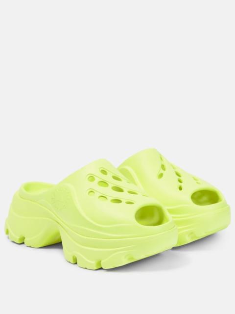 adidas Platform clog sandals